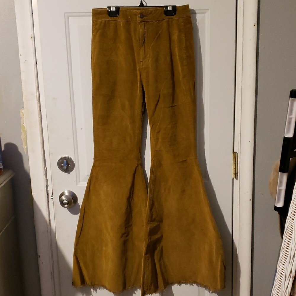 Free People Carmel Brown Corduroy Pants